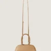Mini Antigona East-West-tas van boxleer