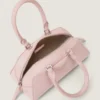 Mini Antigona East-West-tas van boxleer