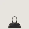 Mini Antigona East-West-tas van boxleer met studs Mini Antigona East-West-tas van boxleer met studs