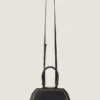 Mini Antigona East-West-tas van boxleer met studs Mini Antigona East-West-tas van boxleer met studs