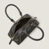 Mini Antigona East-West-tas van boxleer met studs Mini Antigona East-West-tas van boxleer met studs