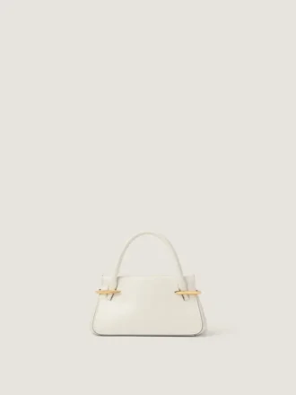 Mini Pinch-tas van leer