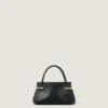 Mini Pinch-tas van leer Mini Pinch-tas van leer