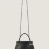 Mini Pinch-tas van leer Mini Pinch-tas van leer