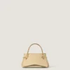 Mini Pinch-tas van leer met spiegeleffect Mini Pinch-tas van leer met spiegeleffect