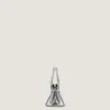 Mini Pinch-tas van leer met spiegeleffect Mini Pinch-tas van leer met spiegeleffect