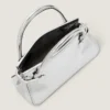 Mini Pinch-tas van leer met spiegeleffect Mini Pinch-tas van leer met spiegeleffect