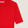 Mini-polojurk van gebreide stof met second-skin-effect Mini-polojurk van gebreide stof met second-skin-effect
