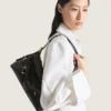 Mini Voyou Bag van glanzend leer