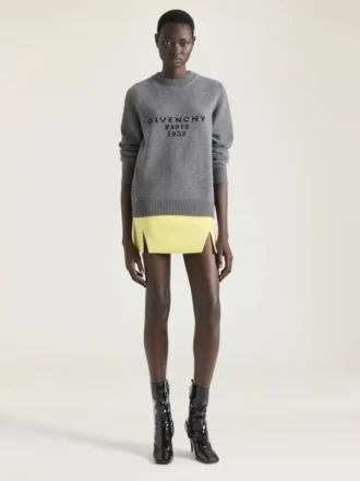 Trui van wol en kasjmier met Givenchy-logo