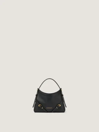 Nano Voyou Bag van glanzend leer