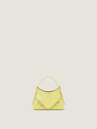 Nano Voyou Bag van glanzend leer