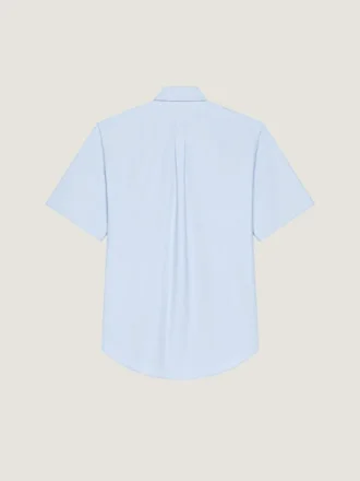 Overhemd van katoen-oxford met Givenchy Paris-jacquard Overhemd van katoen-oxford met Givenchy Paris-jacquard