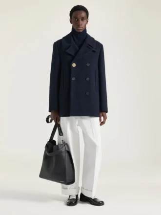 Peacoat van wol Peacoat van wol