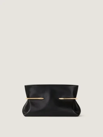 Pinch zachte clutch van nappaleer