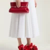 Pinch zachte clutch van nappaleer Pinch zachte clutch van nappaleer