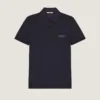 Polo van katoen met Givenchy Paris grosgrain Polo van katoen met Givenchy Paris grosgrain