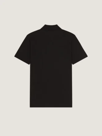 Polo van katoen met Givenchy Paris grosgrain