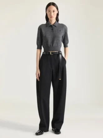 Poloshirt van wol Poloshirt van wol