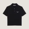 Poloshirt van wol en kasjmier Poloshirt van wol en kasjmier