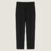 Relaxed fit broek met krijtstrepen van wol Relaxed fit broek met krijtstrepen van wol
