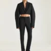 Skinny broek van wol en mohair Skinny broek van wol en mohair