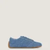 Slanke sneakers van denim Slanke sneakers van denim
