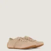 Slanke sneakers van mesh en suède Slanke sneakers van mesh en suède