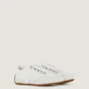 Slanke sneakers van mesh en suède Slanke sneakers van mesh en suède