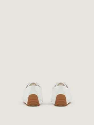 Slanke sneakers van mesh en suède Slanke sneakers van mesh en suède