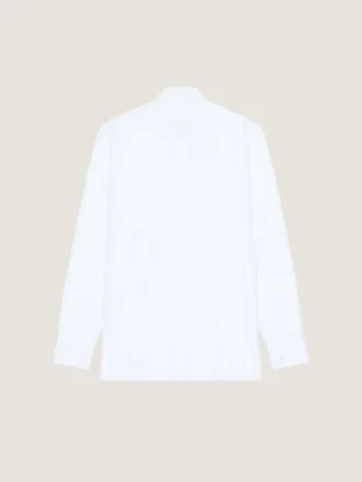 Slim Fit overhemd van popeline met Givenchy-borduursel