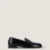 Smokingloafers van leer