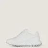 Sneakers van glanzend gewatteerd leer Sneakers van glanzend gewatteerd leer