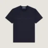 T-shirt van katoen en zijde met Givenchy Paris-jacquard