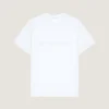 T-shirt van katoen en zijde met Givenchy Paris-jacquard