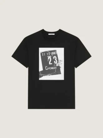 T-shirt van katoen met clapperboard-print