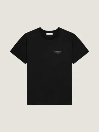 T-shirt van katoen met Givenchy-stempelprint