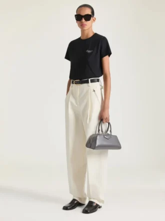 T-shirt van katoen met Givenchy-stempelprint