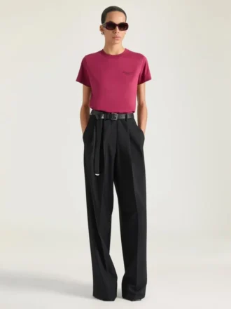 T-shirt van katoen met Givenchy-stempelprint