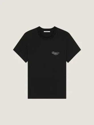 T-shirt van katoen met Givenchy-stempelprint