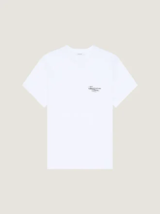 T-shirt van katoen met Givenchy-stempelprint