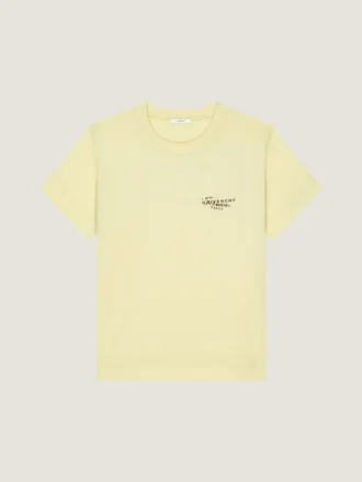 T-shirt van katoen met Givenchy-stempelprint