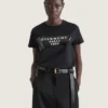 T-shirt van katoen met Givenchy-tapeprint T-shirt van katoen met Givenchy-tapeprint