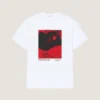T-shirt van katoen met surrealistische print