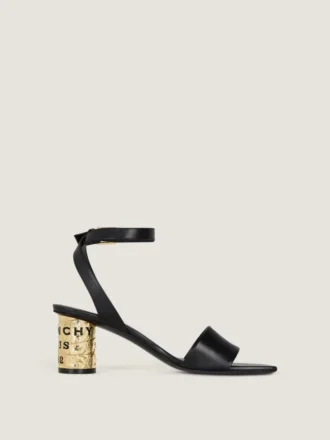 Tape-hak sandalen van leer