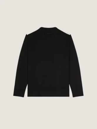 Trui van wol met grosgrain-details Trui van wol met grosgrain-details