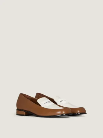 Tux tweekleurige loafers van leer