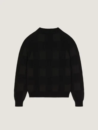 Vest met ritssluiting van katoen, geborduurd met Givenchy Paris Vest met ritssluiting van katoen, geborduurd met Givenchy Paris