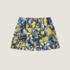 Viscose short met bloemenprint Viscose short met bloemenprint