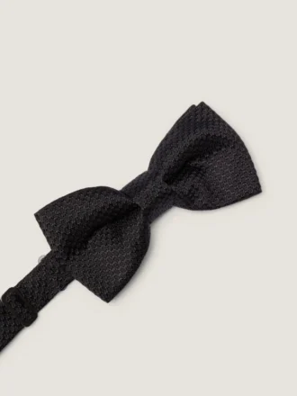Vlinderdas van zijden jacquard